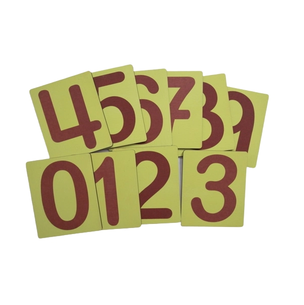 SET NUMEROS CON LIJA 0-9