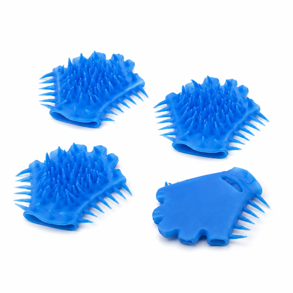 SET DE 4 GUANTES DE RELAJACION GOMA SOFT
