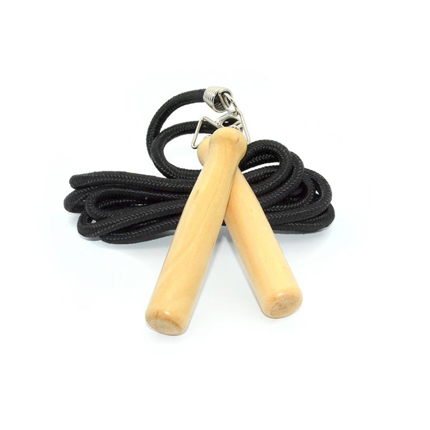 CUERDA DE SALTO MANGOS DE MADERA