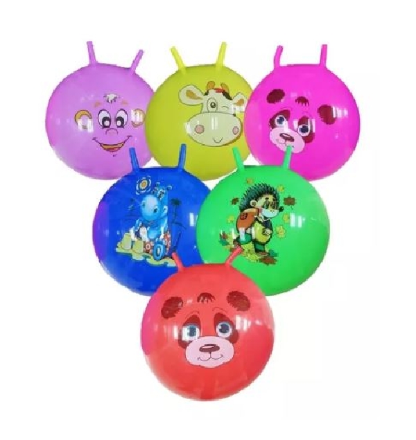 PELOTA SALTARINA DISTINTOS MODELOS 55 CM UNIDAD
