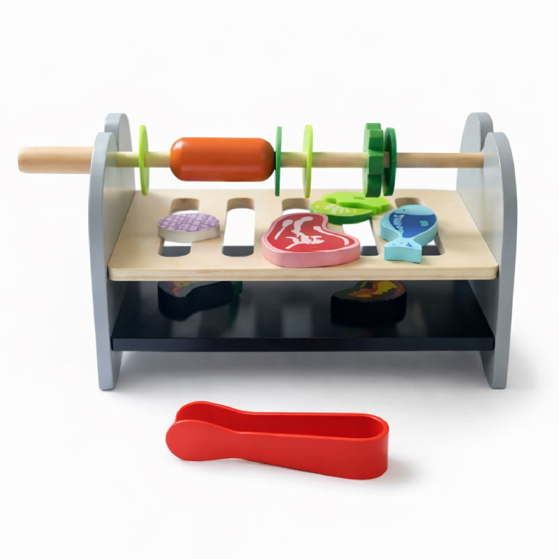 PARRILLERA INFANTIL DE MADERA