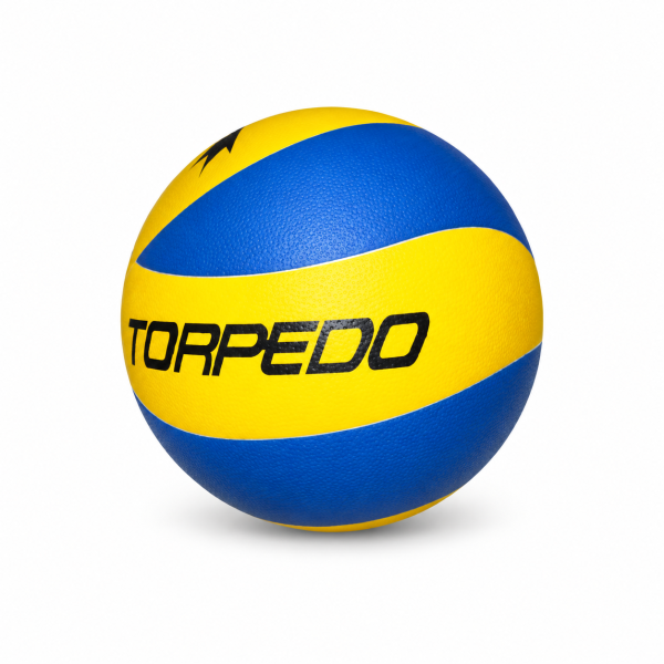 BALÓN TORPEDO VOLLEY SOFT TOUCH PRO AZUL AMARILLO Nº5