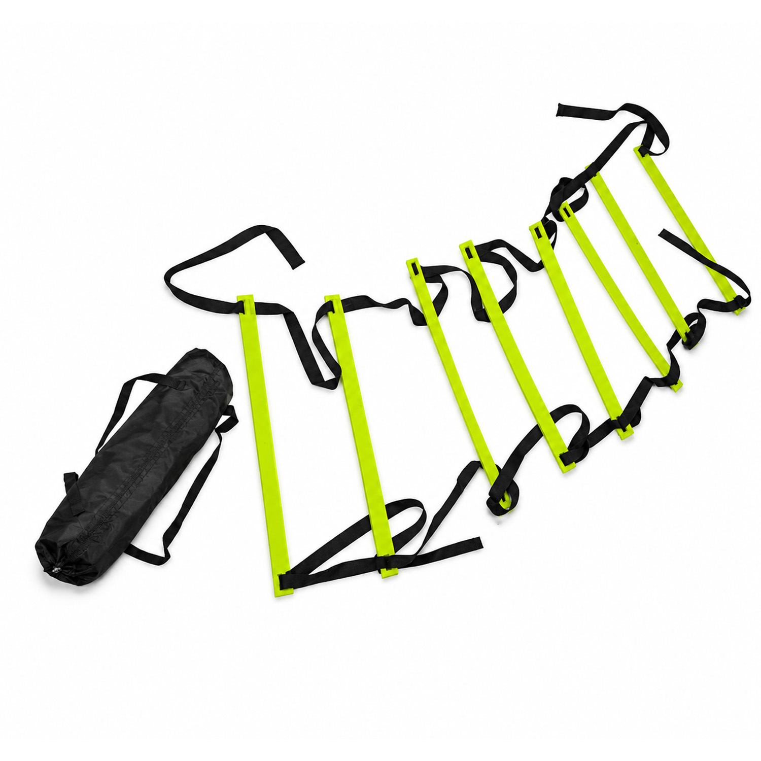 ESCALERA DE VELOCIDAD ADULTO AMARILLO-NEGRO 8 MTS