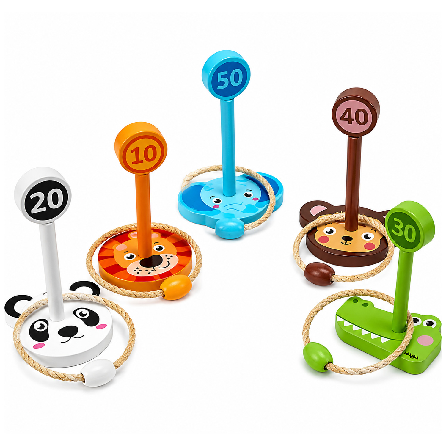 JUEGO DE LANZAMIENTO CON ARGOLLA ANIMALITOS