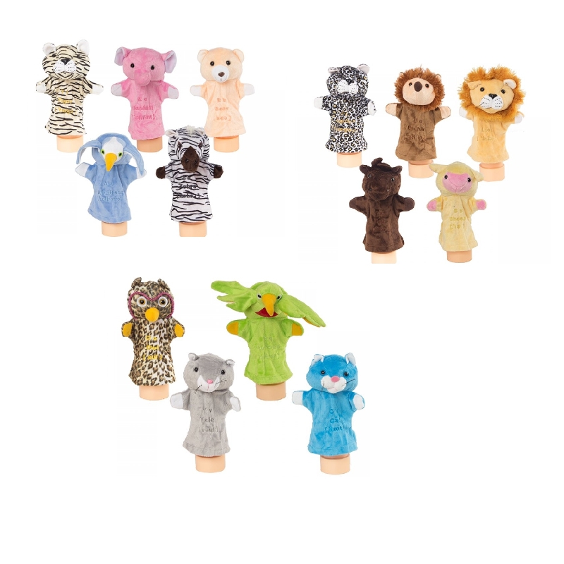 TITERE DE MANO ANIMAL VARIOS MODELOS PELUCHE