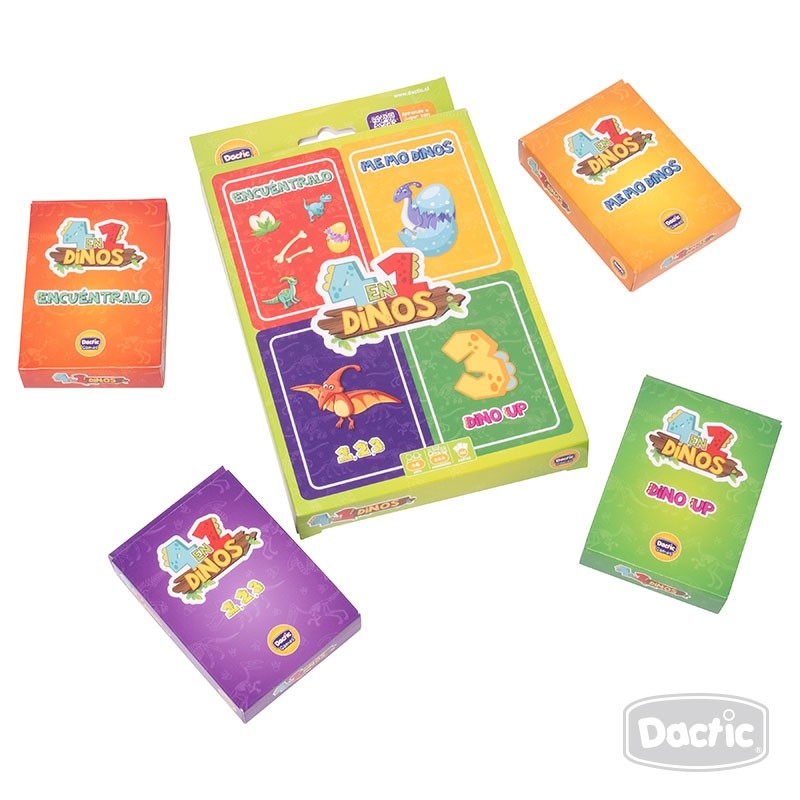 JUEGO DINOSAURIO 4 EN 1