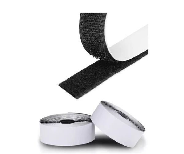 ROLLO DE VELCRO ADHESIVO 20MM X 25 METROS