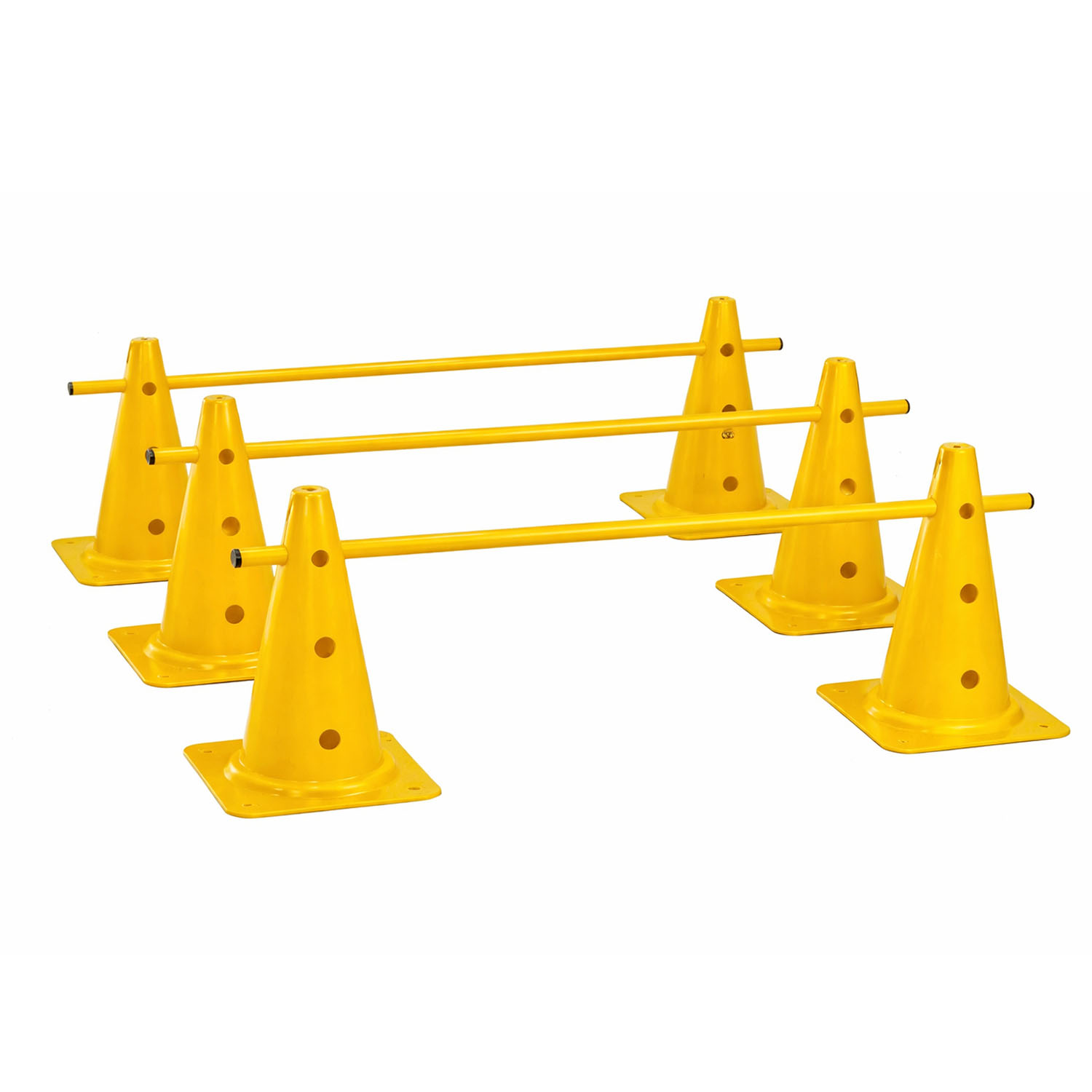 SET CONOS PERFORADOS CON TUBOS 9 PIEZAS
