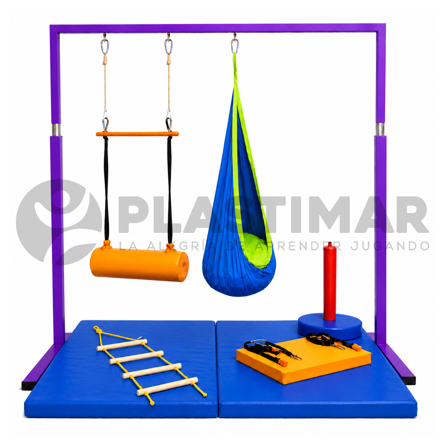 ESTRUCTURA VESTIBULAR CON COLUMPIOS - 8 PIEZAS