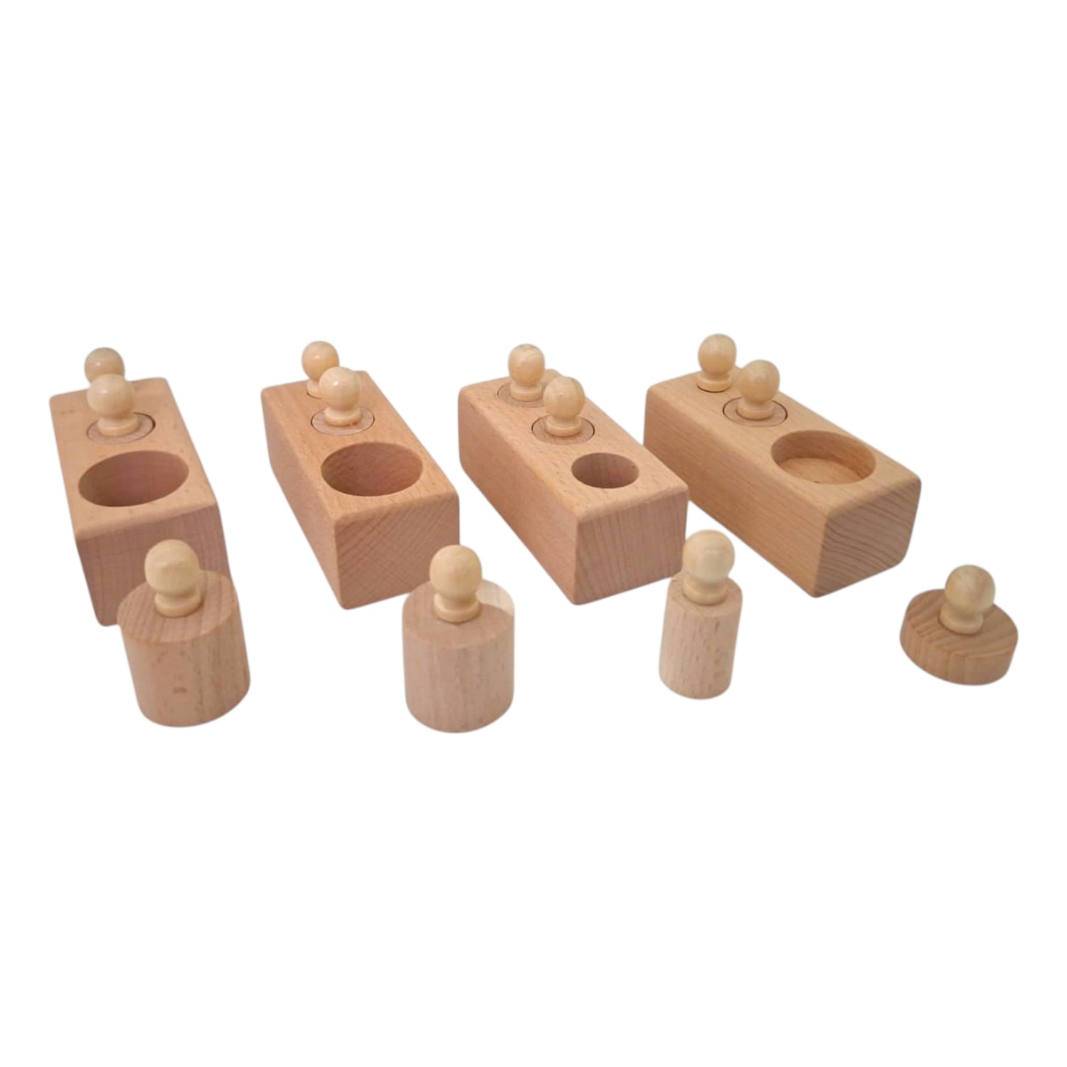 SET CILINDROS ENCHUFES MONTESSORI