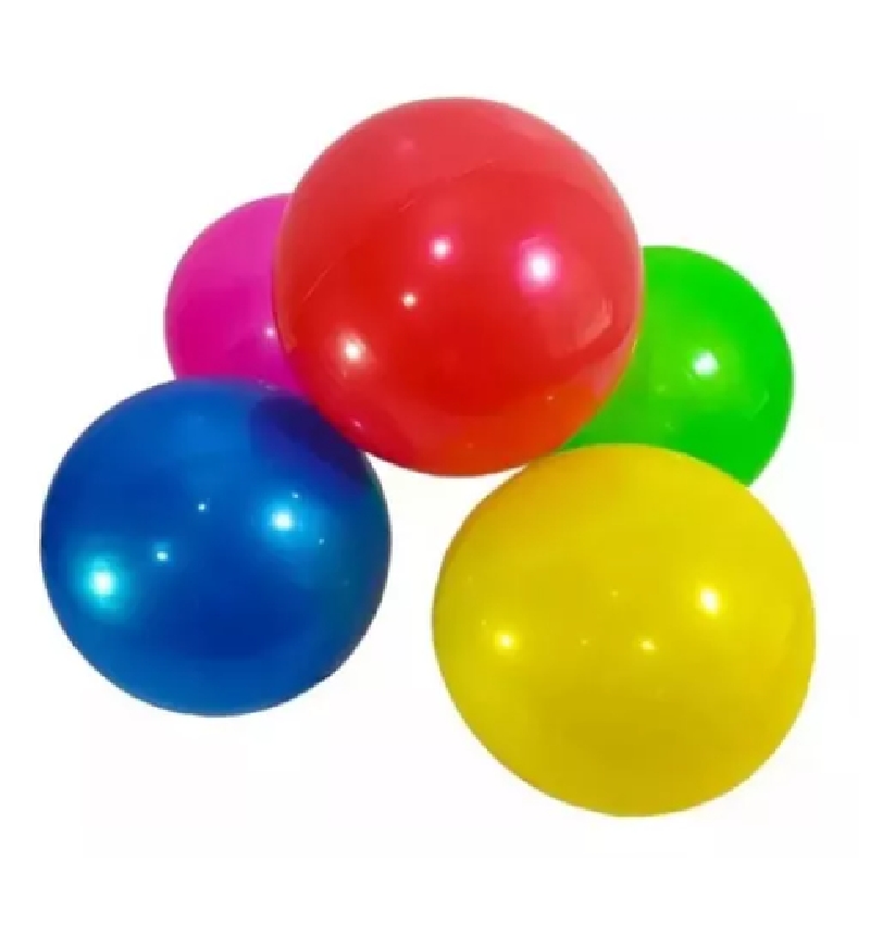 PELOTA DE GOMA INFLABLE 20 CM DE DIAMETRO
