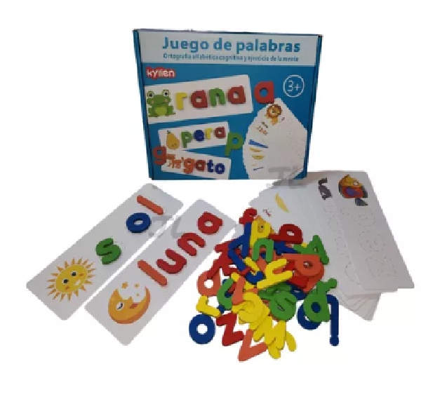 LEER Y ESCRIBIR JUEGO DE PALABRAS MONTESSORI DELETREO