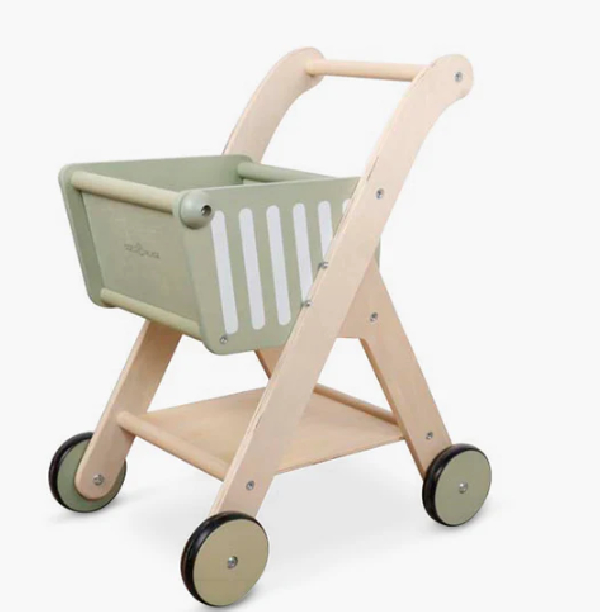CARRO SUPERMERCADO INFANTIL DE MADERA