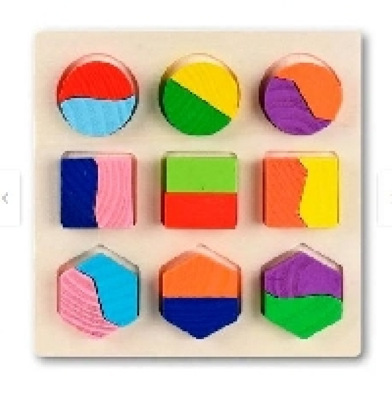 PUZZLE DE ENCAJE FIGURAS GEOMETRICAS