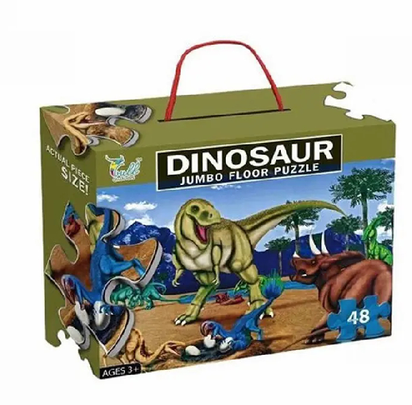 PUZZLE INFANTIL DINOSAURIO 48 PIEZAS