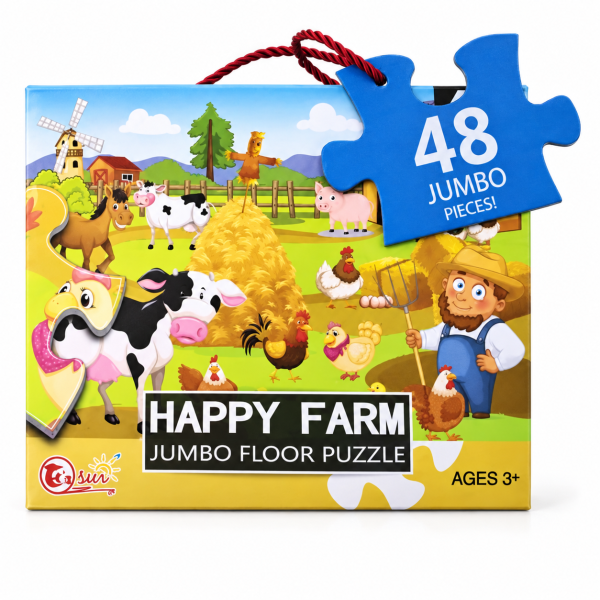 PUZZLE 48 PCS HAPPY FARM