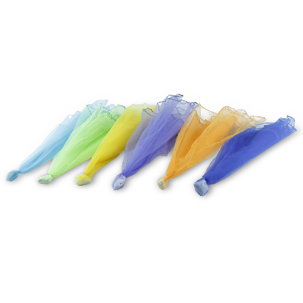 SET DE PAÑUELOS AROMÁTICOS DE COLORES - 6 PIEZAS