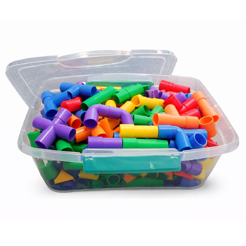 SET DE TUBOS CONECTORES DE COLORES - 240 PIEZAS