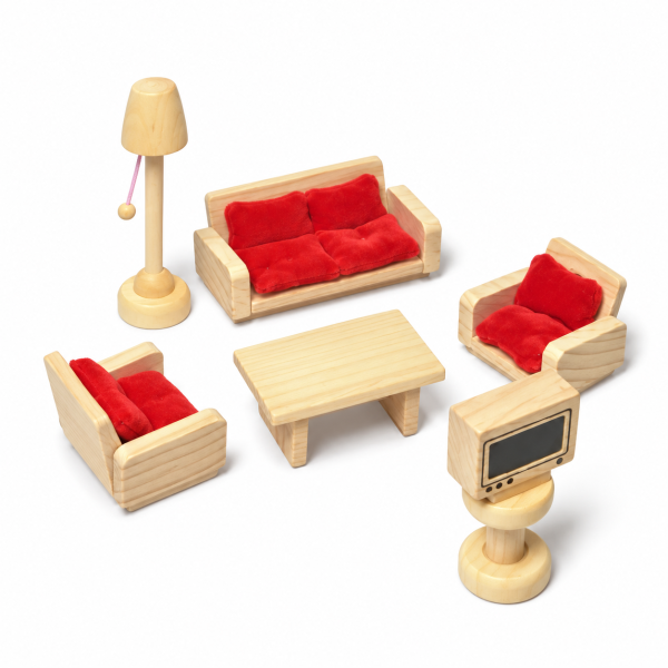 Segunda imagen de LIVING MINI MUEBLE DE MADERA