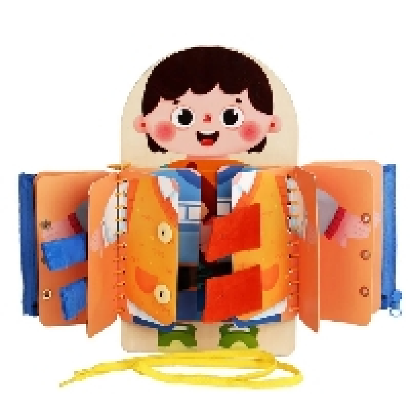 VESTIR MONTESSORI LIBRO SENSORIAL