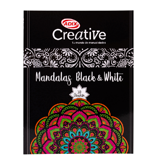MANDALA BLACK AND WHITE