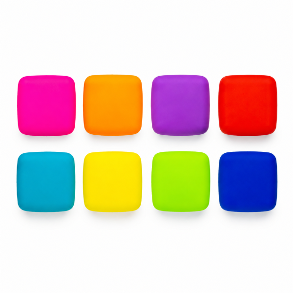 Segunda imagen de CUBO SQUISHY SENSORIAL BLANDO UNIDAD
