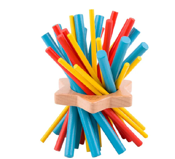 JUEGO DE PALITOS DE MADERA