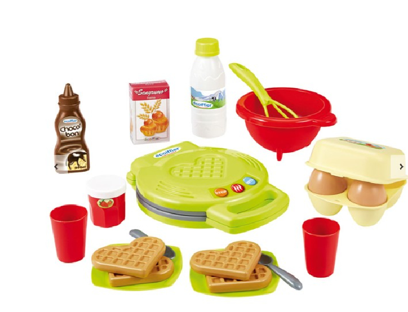 PLANCHA DE WAFLES CON ACCESORIOS 22PZ