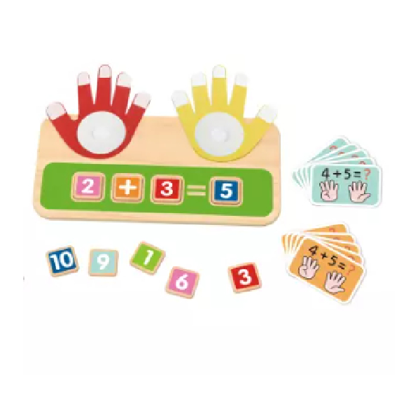 JUEGO DE CONTEO Y ENCAJE LOS NUMEROS 23 PIEZAS