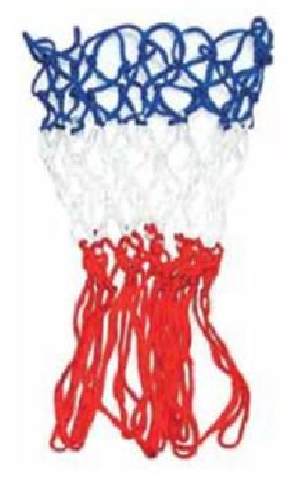 RED PARA BASKETBOL PP EN BOLSA TRICOLOR ( CALIDAD MEDIA ) 
