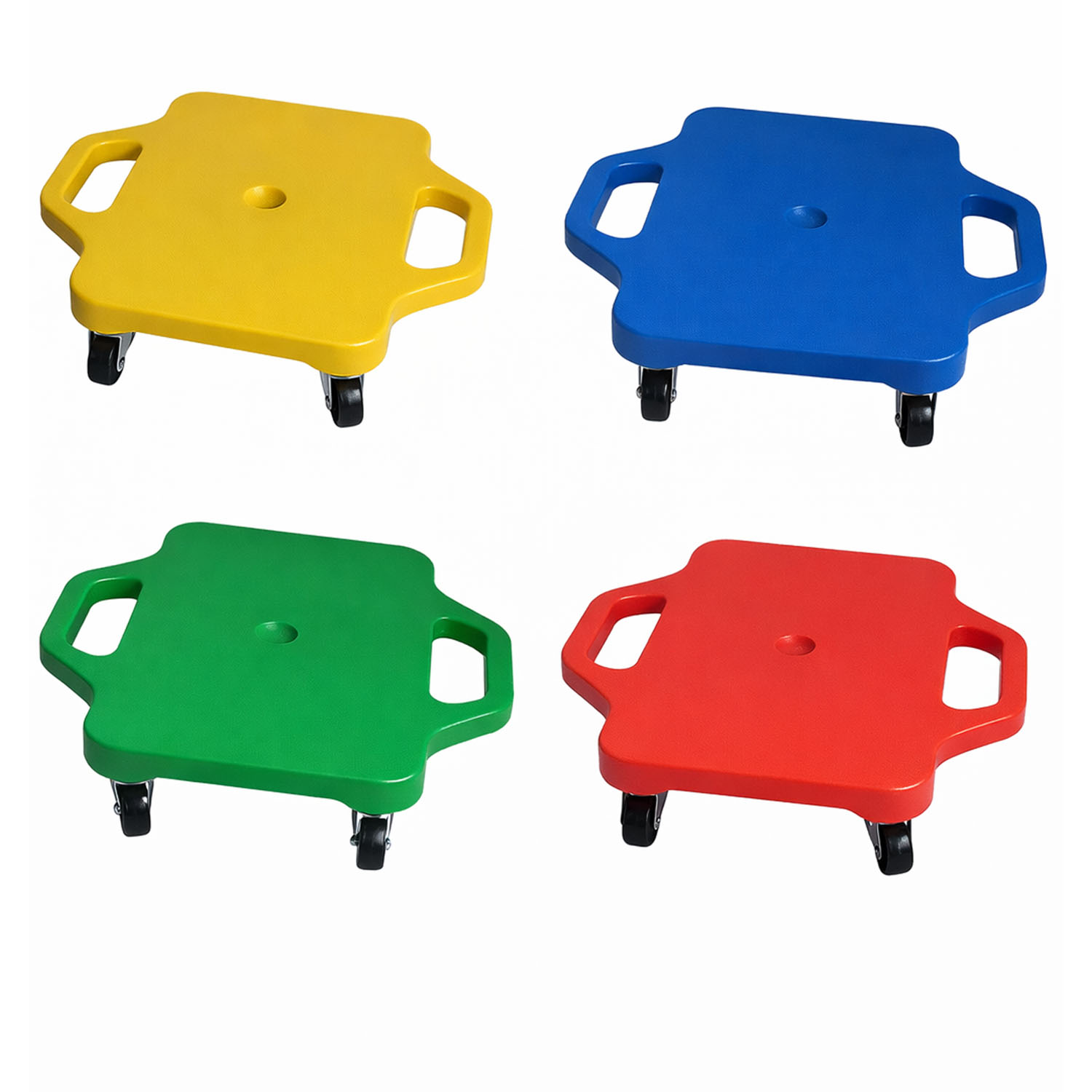 TABLA VESTIBULAR PLÁSTICO 4 RUEDAS