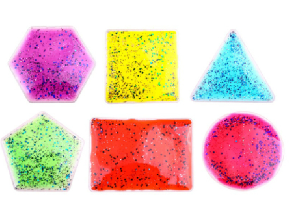 FIGURAS GEOMETRICAS TRANSLUCIDAS 6 PCS