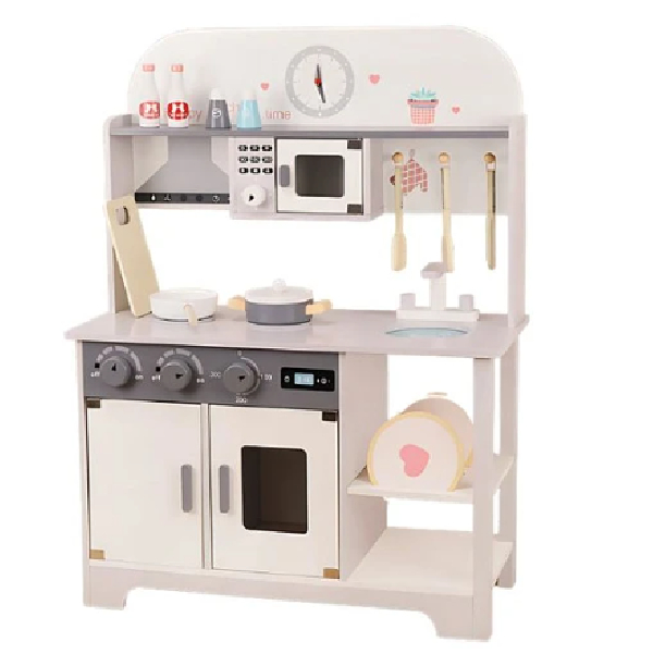 COCINA INFANTIL DE MADERA 3 MODULOS