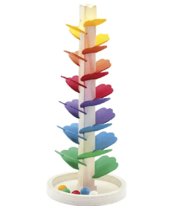 JUEGO ÁRBOL RECORRIDO DE MADERA