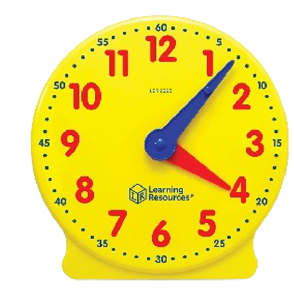 RELOJ PLASTICO DEL ESTUDIANTE 10 CM
