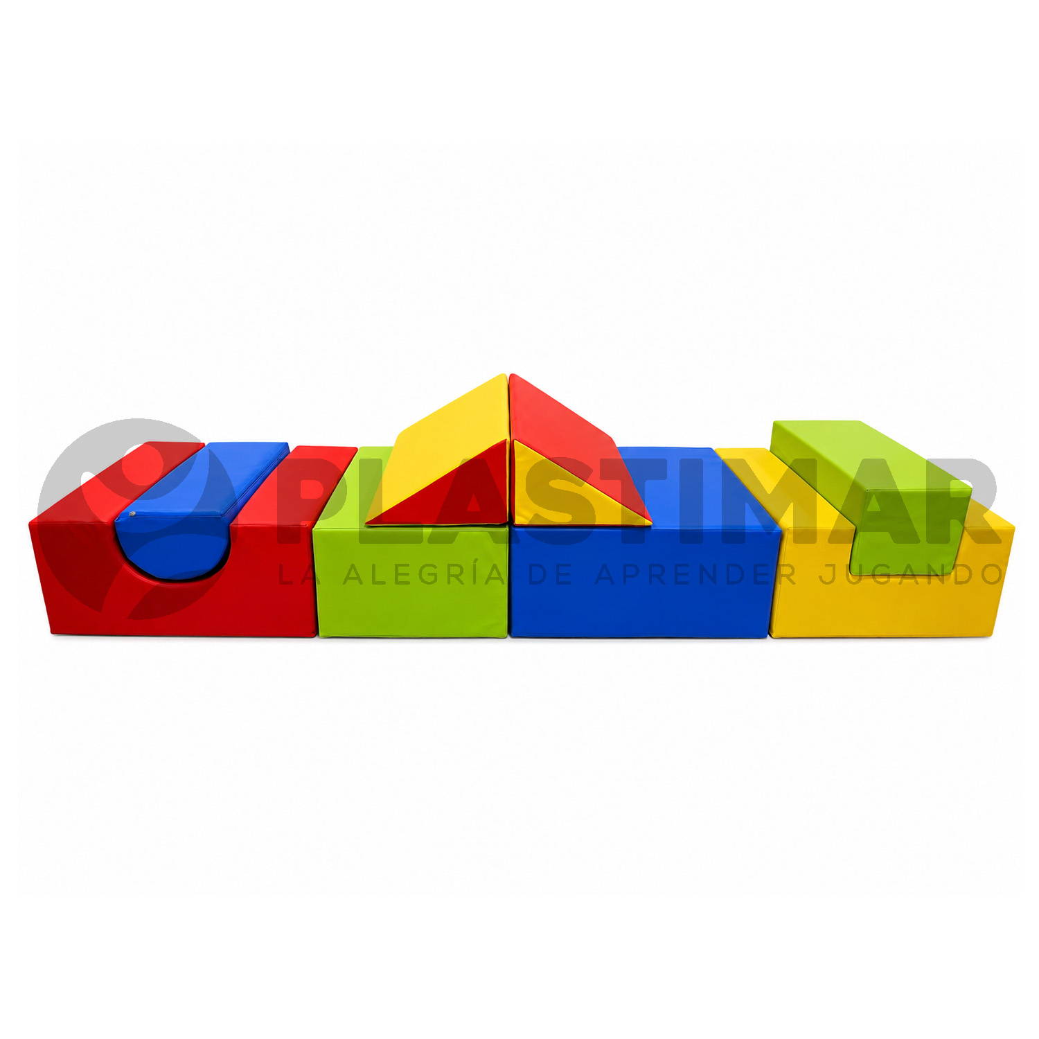 SET DE PSICOMOTRICIDAD 8 PIEZAS 200X50X45 - PLANE SOFT