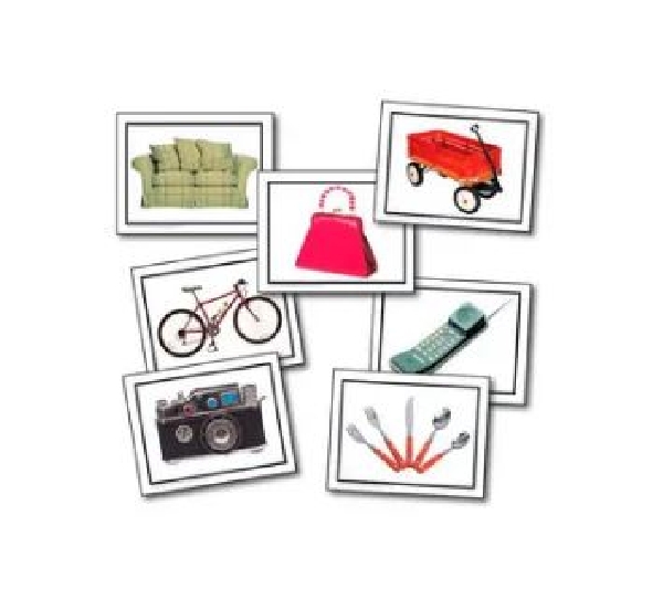 TARJETAS IMAGENES DE OBJETOS