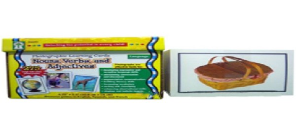 TARJETAS SUSTANTIVOS, VERBOS Y ADJETIVOS 275 UNID