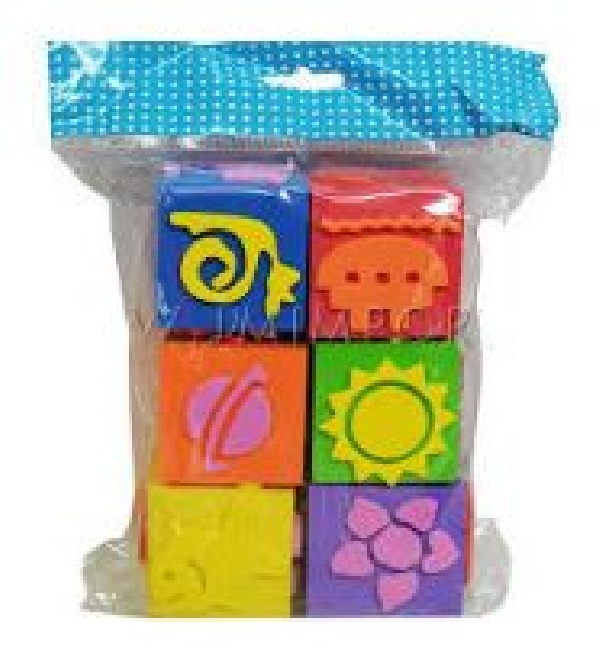 SET DE 6 TIMBRES CUBOS C/DISEÑOS