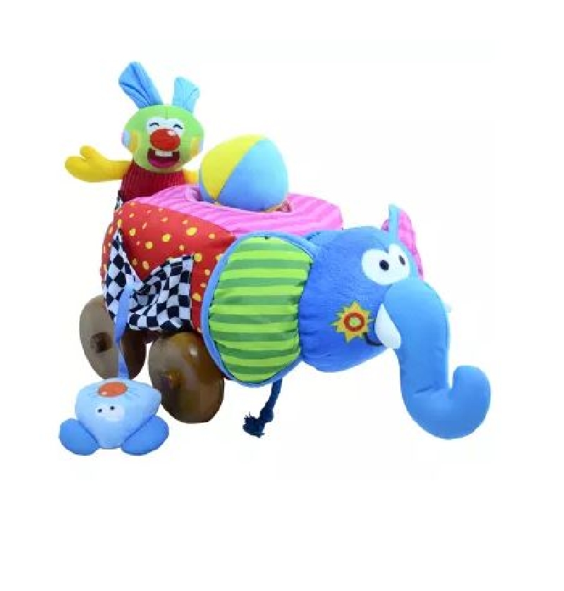 JUEGO ELEFANTE ENTRETENIDO CON RUEDAS