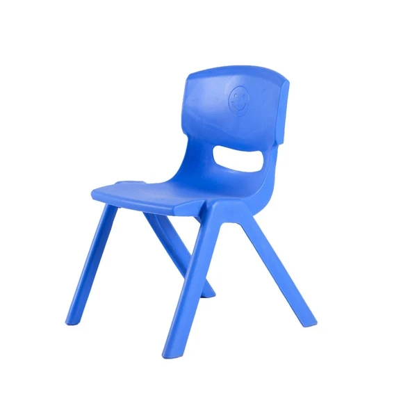 SILLA PLASTICO AZUL
