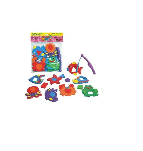SET DE PESCA GOMA EVA. 11 PIEZAS.
