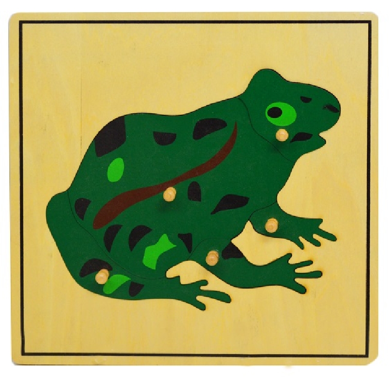 PUZZLE MADERA MONTESSORI RANA