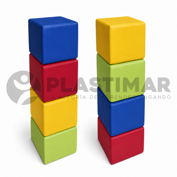 KIT CUBOS 15X15 CM - 8 PIEZAS