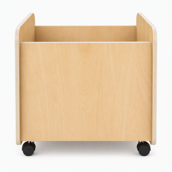 CONTENEDOR BAUL DE MADERA 62X60X62 CM