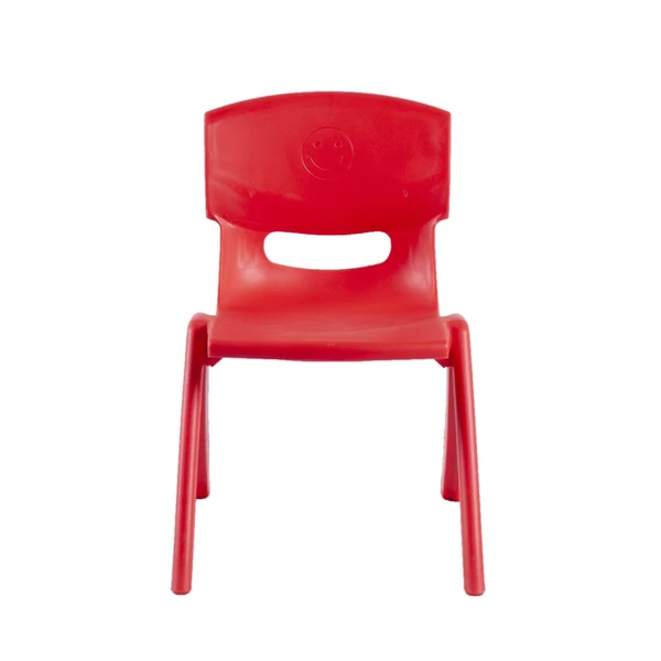 SILLA PLASTICO ROJO