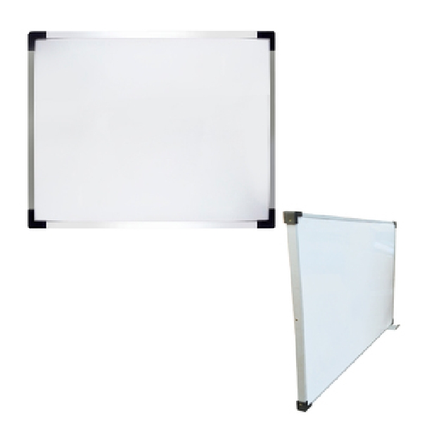PIZARRA BLANCA 40 X 50 CM BORDE ALUMINIO CON POSA BORRADOR