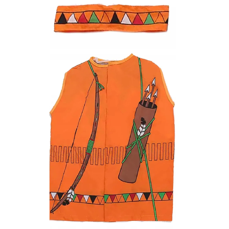 PECHERA DE INDIO CON CINTILLO – 2 PIEZAS