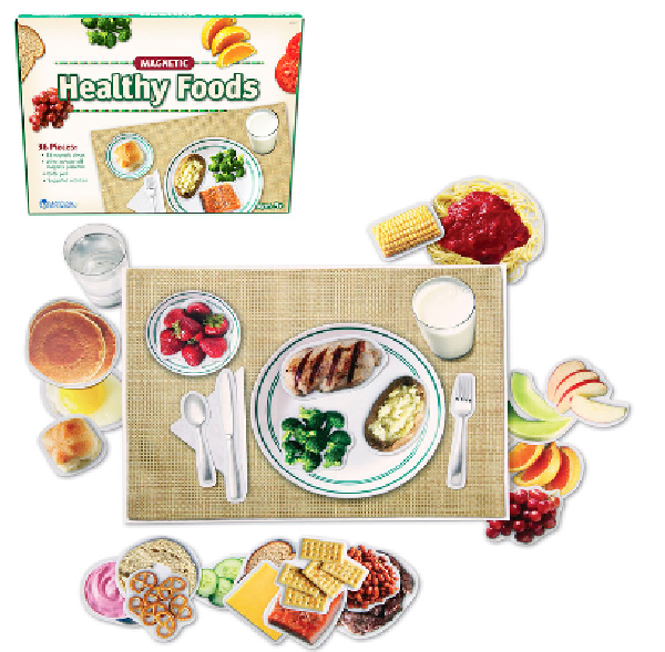 PANEL MAGNÉTICO ALIMENTOS SANOS